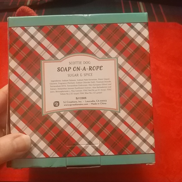 Scottie Dog Soap on a Rope Gift Box BNIP - Picture 6 of 6